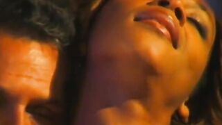 Huge booty african honey inside office ride white guy's dong