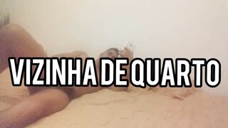 Vizinha Fada Mel veio me visitar e entrou na rola