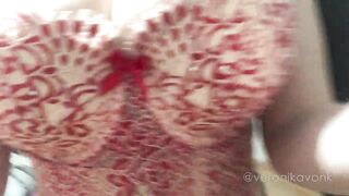 Veronikavonk unshaved twat and riding screwed