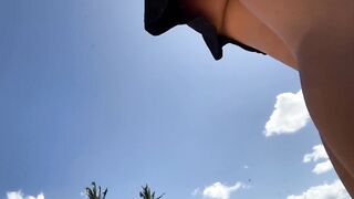 MARYJANE MOORE Finger Fucked Cunt on Beach