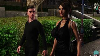 BEING A DIK #171 • Skinny Sally sitting on a