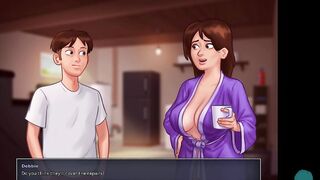 SUMMERTIME SAGA #69 • She's rubbing and massaging his long