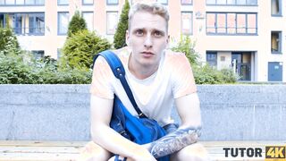 TUTOR4K. After failed exam angry bro properly fucks his virgin
