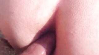 Surprise Her With It Into Her Tight Asshole, It Swallows It Whole