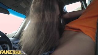 FakeDrivingSchool – Zeynep Rossa Shows Off Her Biggest Breasts