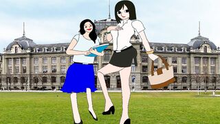 Real incident – I banged! my English professor into the classroom.