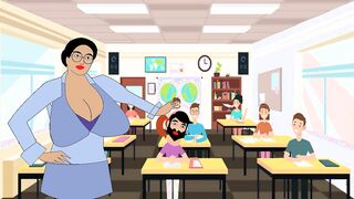 Real incident – I banged! my English professor into the classroom.