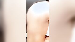 My toy feels beautiful on my bushy old grandma snatch & clitoris