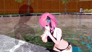 Quintessential Quintuplets: Nino has sex inside the spa and gets