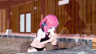 Quintessential Quintuplets: Nino has sex inside the spa and gets