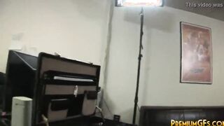 Domina Bombshell jerks off loser penis - kenzi marie