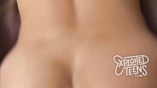 This clip features 10 mins of 18 year old creampies