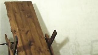 bimbos has her sensual booty smacked and is abused by her master