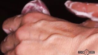 ASMR Mom shows How to Rubs and Lick a Penis