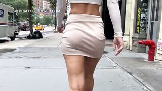NO BRA into the City