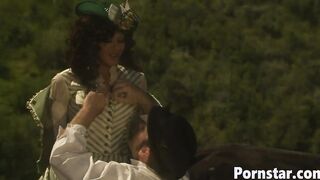 Perfect Olivia Del Rio Inside A Corset Ride A Dick Outdoor