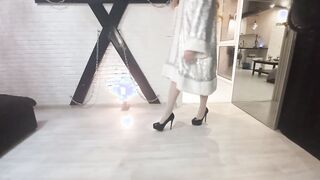 Russian Santa punished his Snow Maiden by fucking her inside