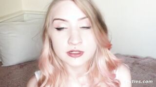 Aurora Finger Fucked Both of Her Holes
