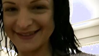 Fresh pussied eighteen fucks her mans penis