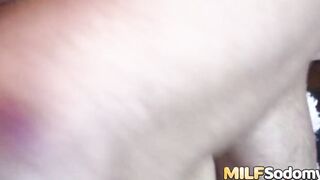 Blonde Cougar Crystal Law Gets Double Penetrated