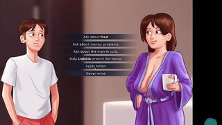 SUMMERTIME SAGA #71 • Inside bed with a divine MILF