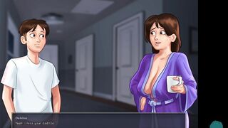 SUMMERTIME SAGA #71 • Inside bed with a divine MILF