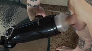 Morning masturbation and cum instead of breakfast