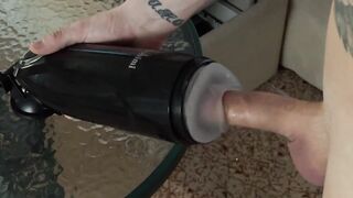 Morning masturbation and cum instead of breakfast