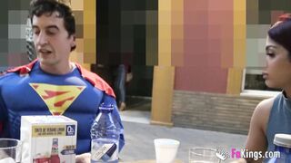 21 year older beauty at her PORN DEBUT with SUPERDUDE