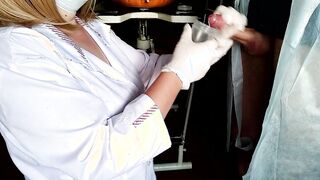 Nurse Takes Cum Analysis Compilation