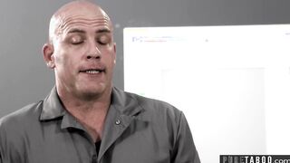Married BBW Fucks The Janitor Out Of Desperation