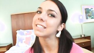 Dick jerking fellatio eighteen throat fuck