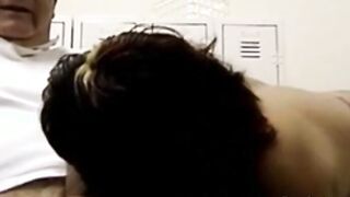 Blowing Off Her Mature Friend After Strokes Feeling Super