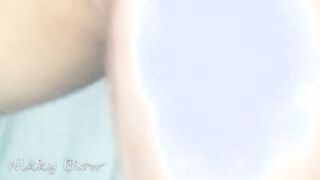 Pierced dick for my soak slutty twat closeup