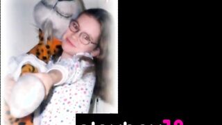 Pale skinned Beauty Kimberly Phillips reveals her huge breasts into