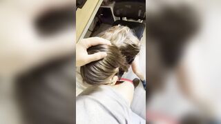 Step sister blown dick and gave cum on her lingerie