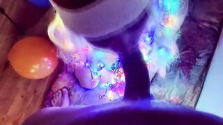 Sister Christmas point of view Fellatio, Cum inside Mouth, Part two