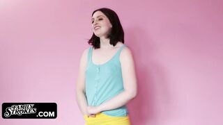 Family Rubs - Mischievous Eighteen Hottie Bribes Her Step Guy