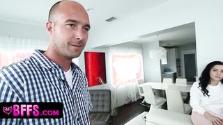 BFFS - Strict Boss Disciplines His Babysitter And Her mistress