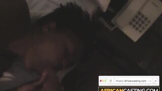 Real African Amateur inside Private Interracial pov Sex Tape