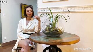 Eve Takes a Hot Shower