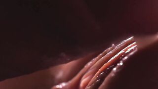 Macro-scene of frictions. He came three times