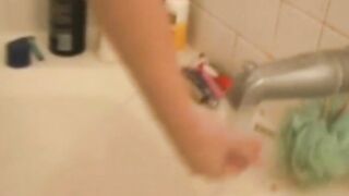 Watching her Shave And Shower Tonight