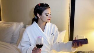 Bae 19 Yo Violet Starr Licks Hotel Employee's Booty and Fucks