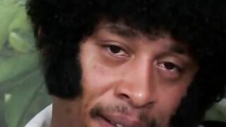 Ladies man has his cock blown by 2 eager Girl inside bed