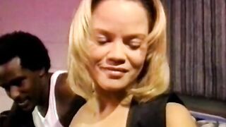 chinese cougar gets in hardcore three-way with 2 ebony studs