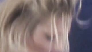Hot blond ride a long penis inside her tight twat