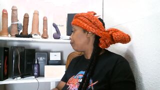 Lady RaeX and the Blue Snake vibrator