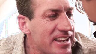 Lucky Stepdad Fucks Tight Vibrating Vagina