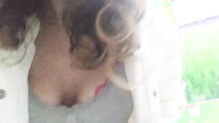 Super, freaky Polish women inside outside with a soak vagina